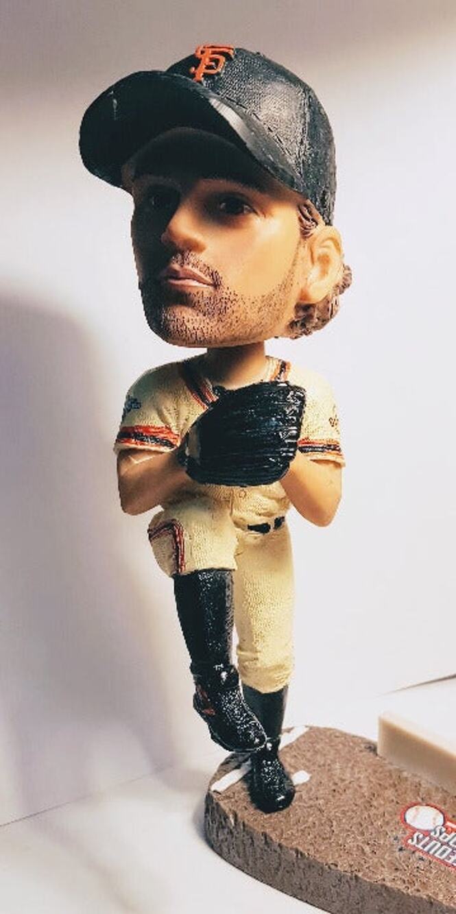 SF GIANTS BARRY ZITO 2013 SGA BOBBLEHEAD new, open box
